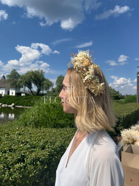 Весільний віночок на голову &laquo;Кружево&raquo; 101531 фото