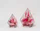 Glass vase (drop) "Barbie" 101659 фото 2