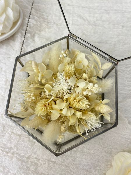 Ring boxes "Snow-white luxury" hexagon 101583 фото