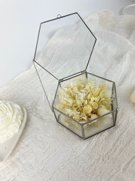Ring boxes "Snow-white luxury" hexagon 101583 фото