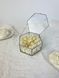 Ring boxes "Snow-white luxury" hexagon 101583 фото 12