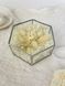 Ring boxes "Snow-white luxury" hexagon 101583 фото 3