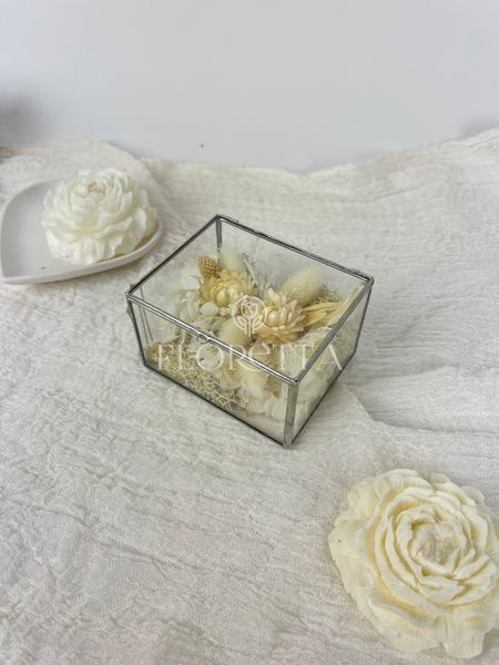 Ring boxes "Snow-white luxury" rectangular 101584 фото