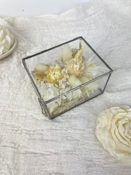 Ring boxes "Snow-white luxury" rectangular 101584 фото