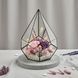 Glass vase (drop) Lavender sleep" 101453 фото
