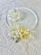 Wedding comb for the bride "Snow-white luxury" 101589 фото 2