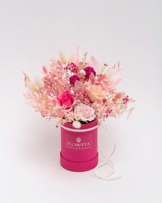 Flower hat box "Barbie" 100216 фото