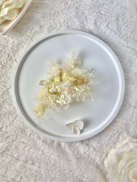 Wedding headpiece (crab) "Snow-white luxury"  101592 фото