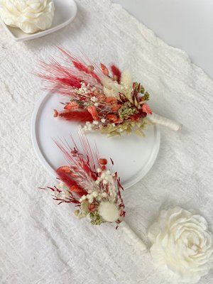 Boutonniere for the groom "Bereginia" big 101594 фото
