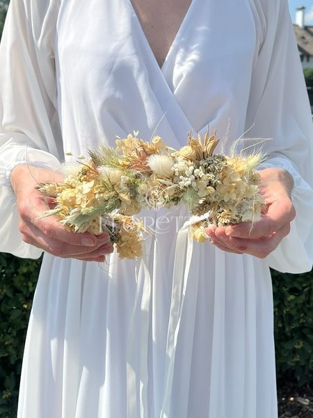 Wedding wreath on the head &laquo;Natural tenderness&raquo; 101547 фото