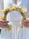 Wedding wreath on the head &laquo;Natural tenderness&raquo; 101547 фото 1