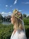 Wedding wreath on the head &laquo;Natural tenderness&raquo; 101547 фото 12