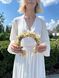 Wedding wreath on the head &laquo;Natural tenderness&raquo; 101547 фото 10