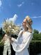 Wedding wreath on the head &laquo;Natural tenderness&raquo; 101547 фото 7