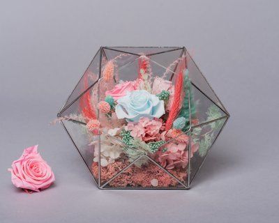 Glass vase (diamond) "Ocean of Love" 100444 фото