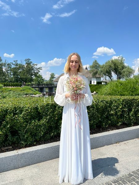 Весільний букет "Квітковий луг" сніп 101558 фото