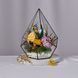 Glass vase (drop) "Lavender garden" 100289 фото 1
