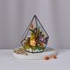 Glass vase (drop) "Lavender garden" 100289 фото 2