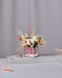 Glass vase (cube) "Нeart of the princess" 100500 фото 2