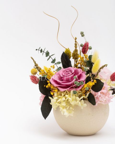 Ceramic vase "Flower waltz" 100405 фото