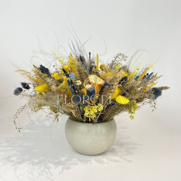 Ceramic vase "Glory to Ukraine" 101573 фото